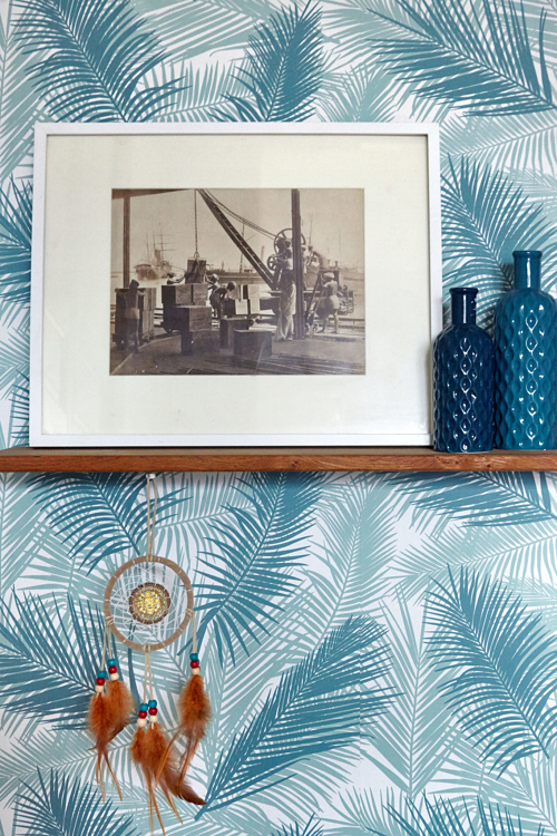 L'étagère et l'attrape-rêve