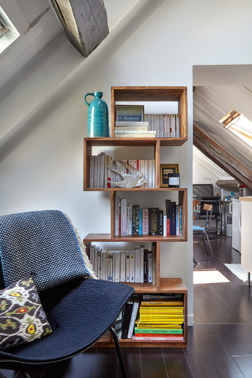 La bibliothèque coudée