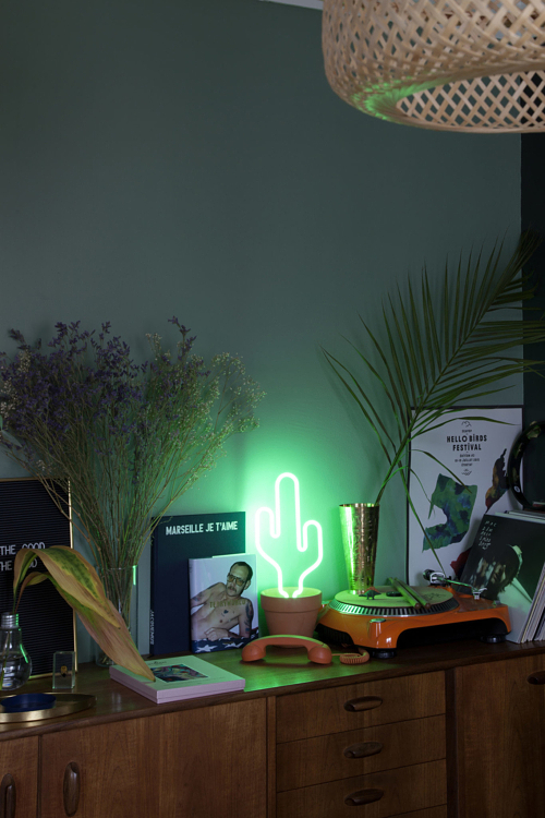 Le tourne disque orange