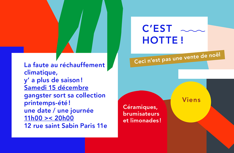 Vente de Noël des gangster