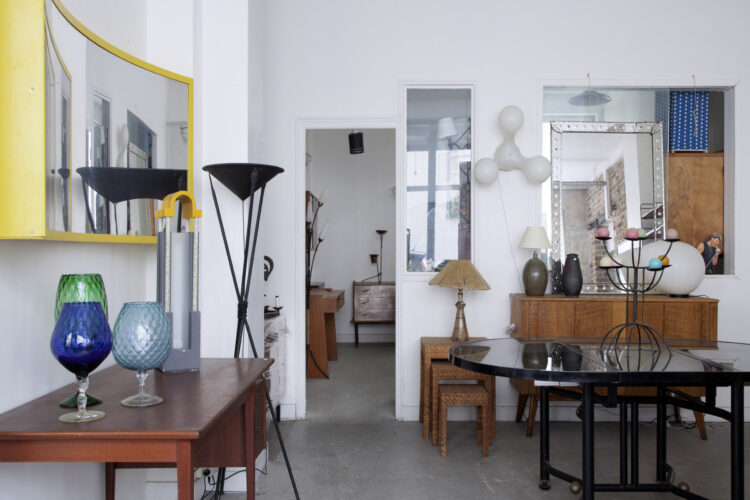 Le miroir arrondi
