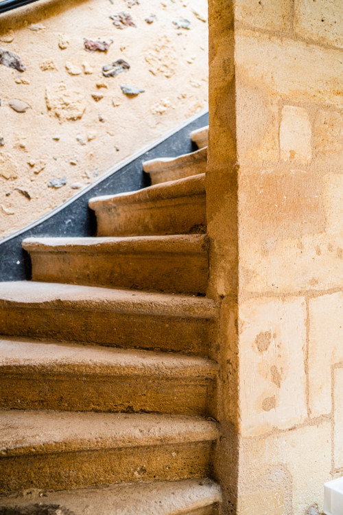 L'escalier en pierre