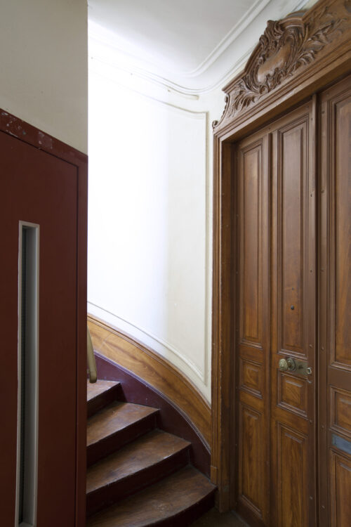 La cage d'escalier