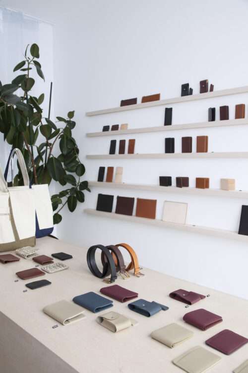 Le centre de la boutique