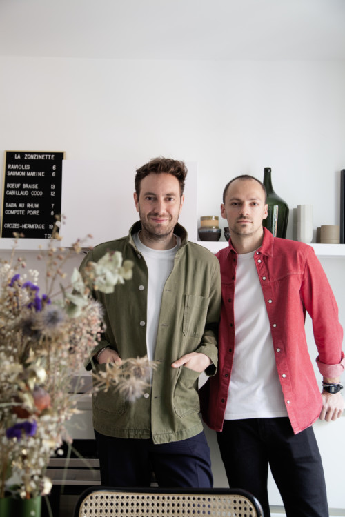 Le portrait d'Adrien et Romain