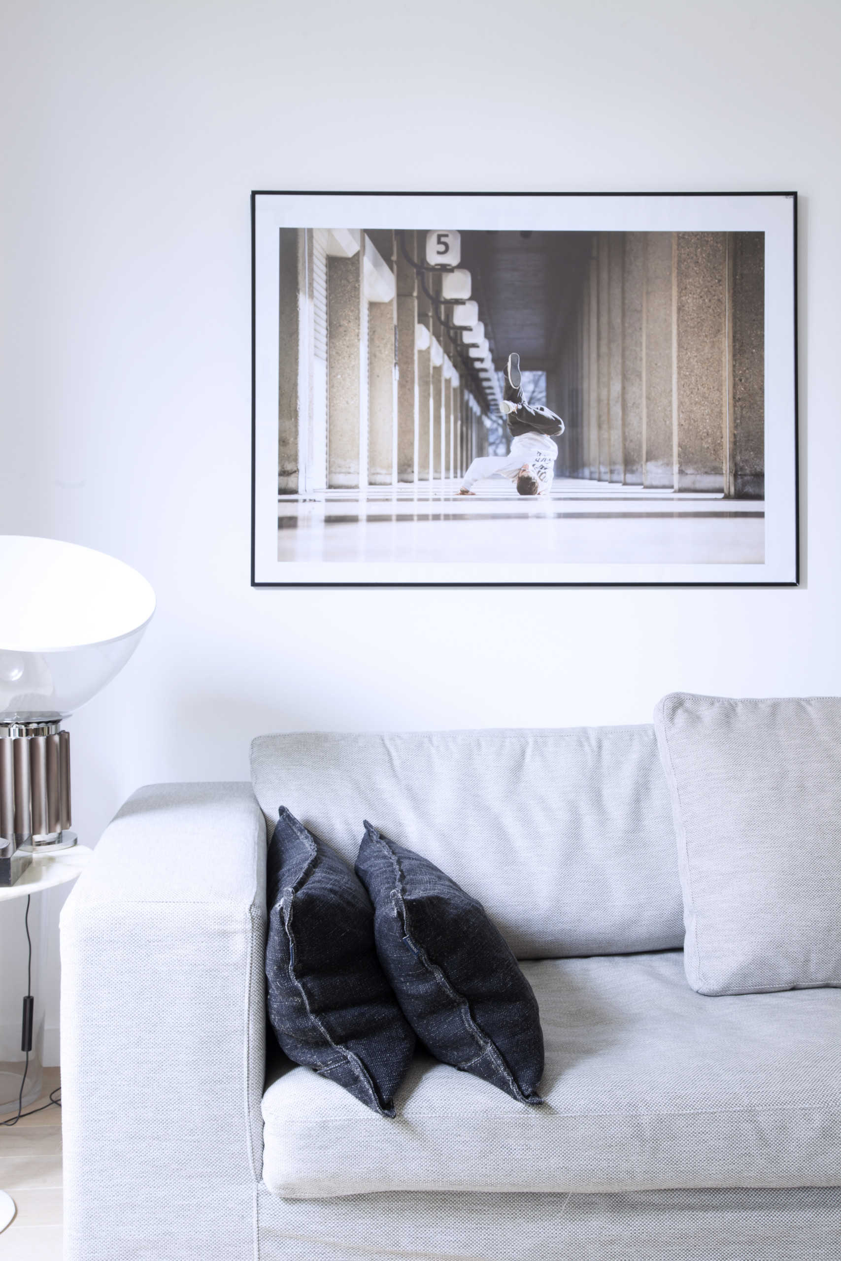 Focus sur le canapé