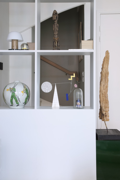 Focus sur les étagères