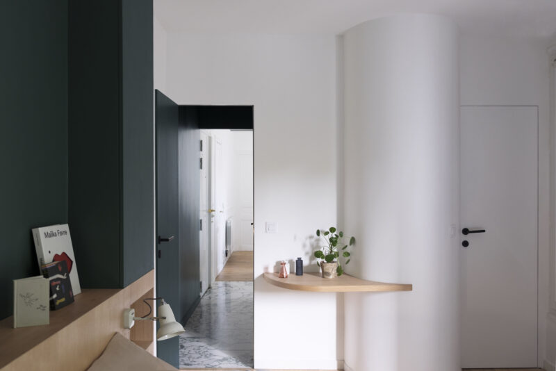 Curated visual reference: Fresh Look at From Day To Night In Khaki Green Renovation Of A